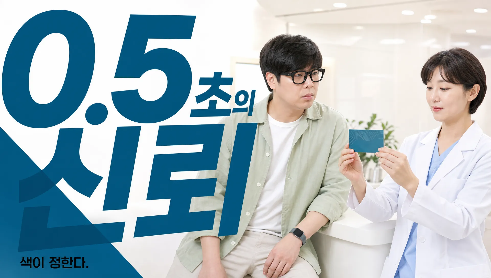 환자가 보는 0.5초, 로고의 색이 신뢰를 결정한다