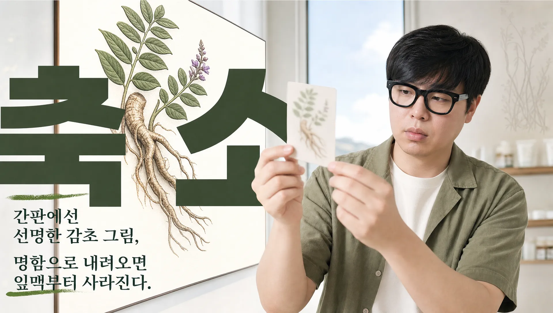한의원 로고 명함에서 약재 그림이 뭉개지는 4가지 지점