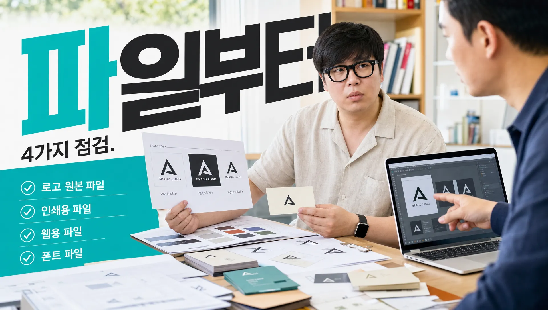 간판 제작사가 ‘AI 파일 있나요?’ 묻는 이유, 맡기기 전 4문항 점검