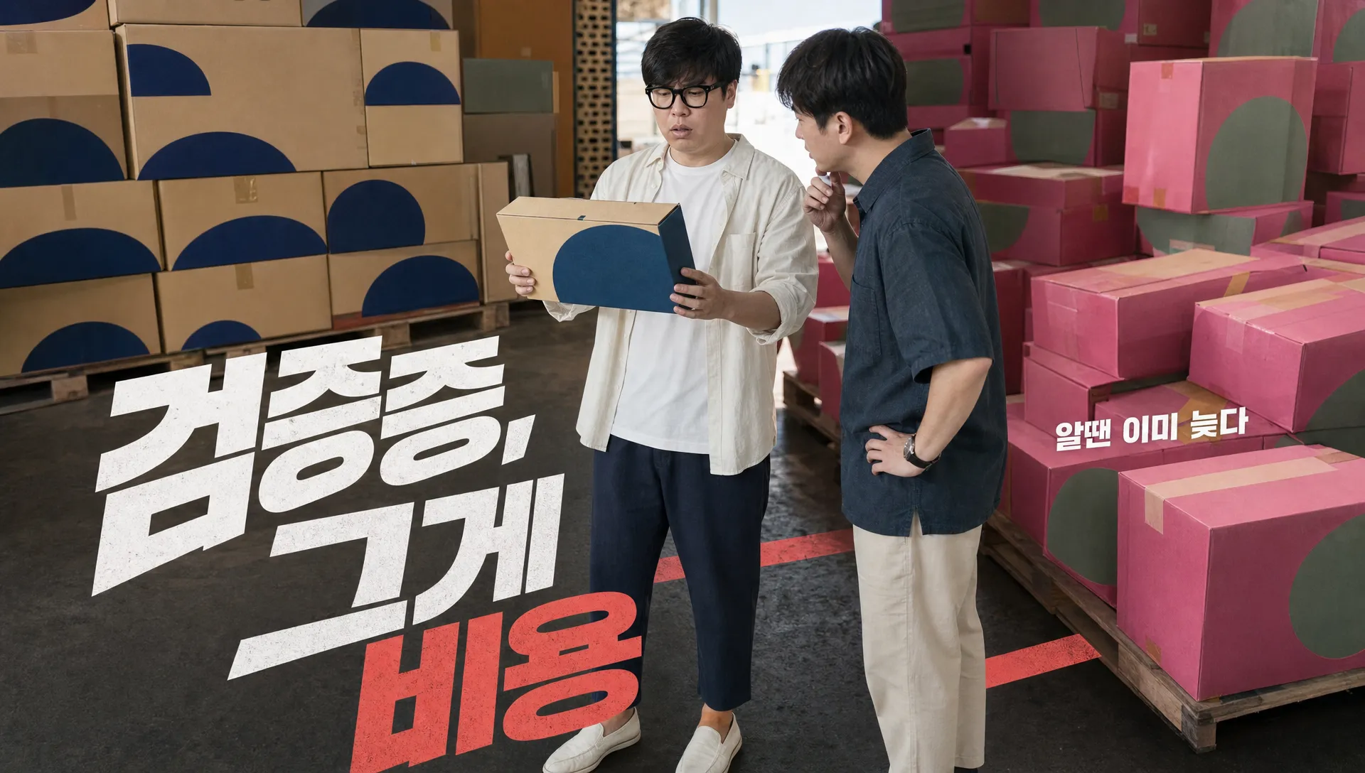 박스 3천 장 찍고 색이 틀어졌다면, 로고값이 아니라 검증값을 아낀 겁니다