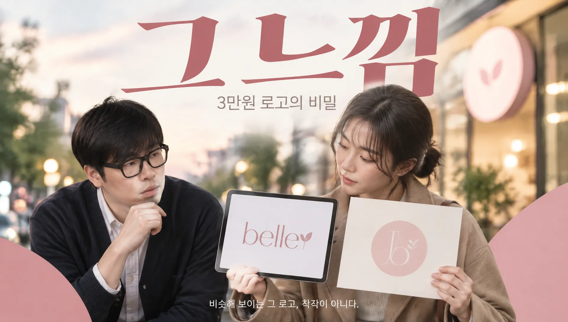 로고값 3만원 vs 24만원, 옆 미용실 간판이 똑같아 보이는 진짜 이유