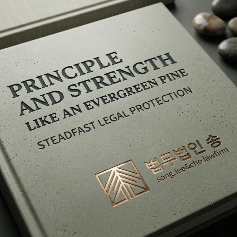 법률·세무·특허 로고 디자인 — 중견기업 임원들이 신뢰하는 든든한 법률 파트너 법률사무소 로고