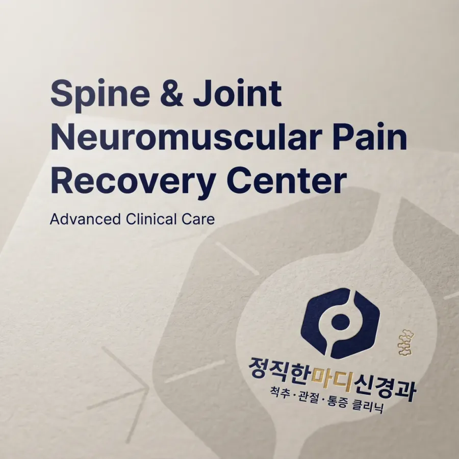 환자가 한눈에 알아보는 척추·관절 전문의원, 정직한마디