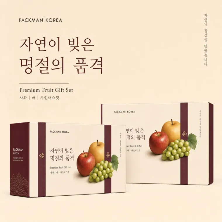 농식품·축산 로고 디자인 — 박스(상자) 콘테스트 자연의 품격을 담은 프리미엄 과일 농식품 브랜드 로고