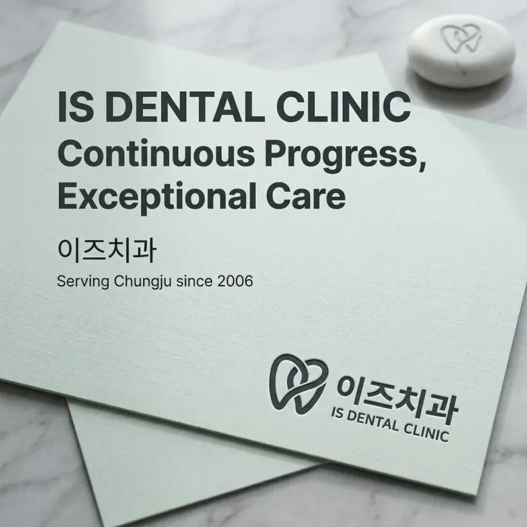 치과 로고 디자인 — 미니멀한 치과 로고