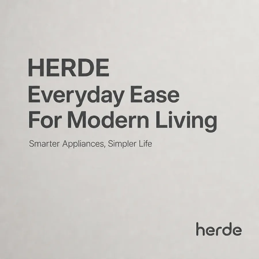 제품 위에서도 돋보이는 깔끔함, HERDE
