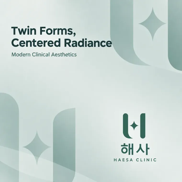 한의원·한방 로고 디자인 — 맑은 광채를 담은 동양적 모더니즘 한의원 로고
