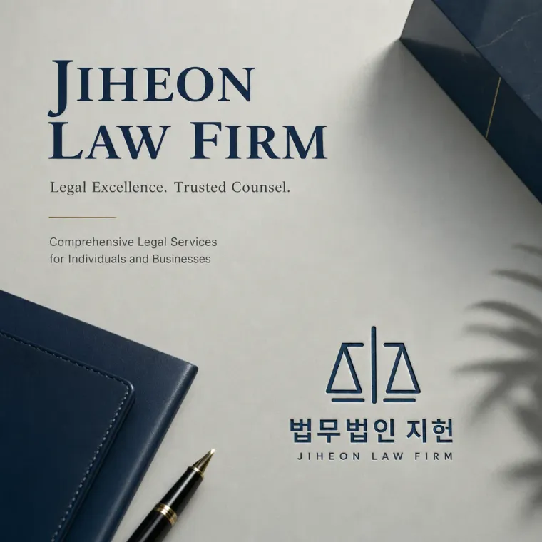 법률·세무·특허 로고 디자인 — 기하의 신뢰 법률사무소 로고