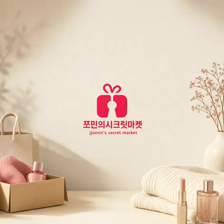 생활·서비스 로고 디자인 — 미니멀한 보물 발견의 기호 생활 서비스 브랜드 로고