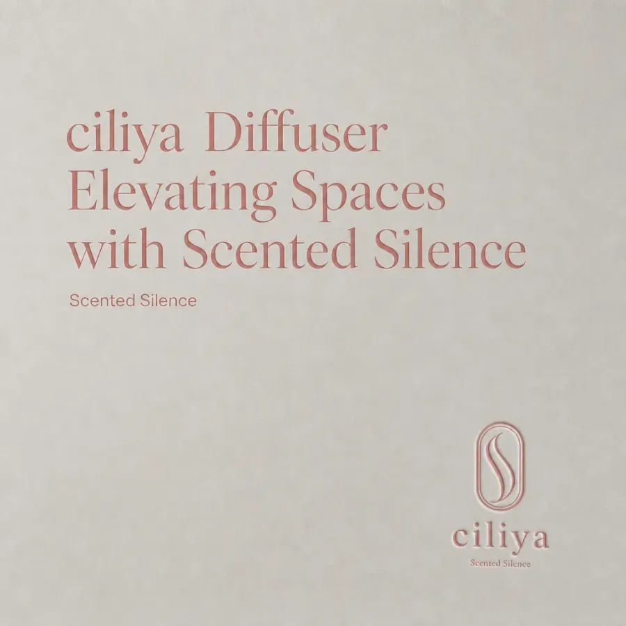 무채색 공간에 향기로 포인트를 만드는, ciliya