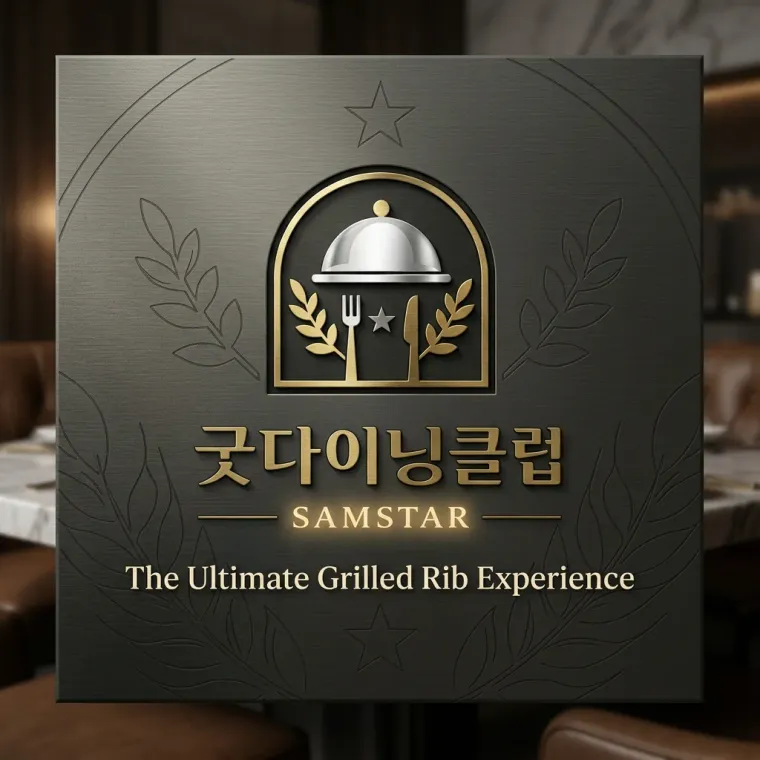 그 외 로고 디자인 — 미슐랭 3스타 품격을 담은 절제된 프리미엄 브랜드 로고