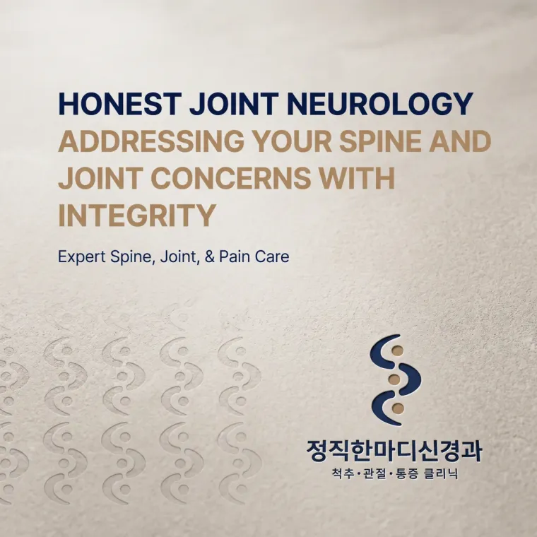 병원·의원 로고 디자인 — 환자가 믿고 찾는 척추관절 전문의원 병원 로고