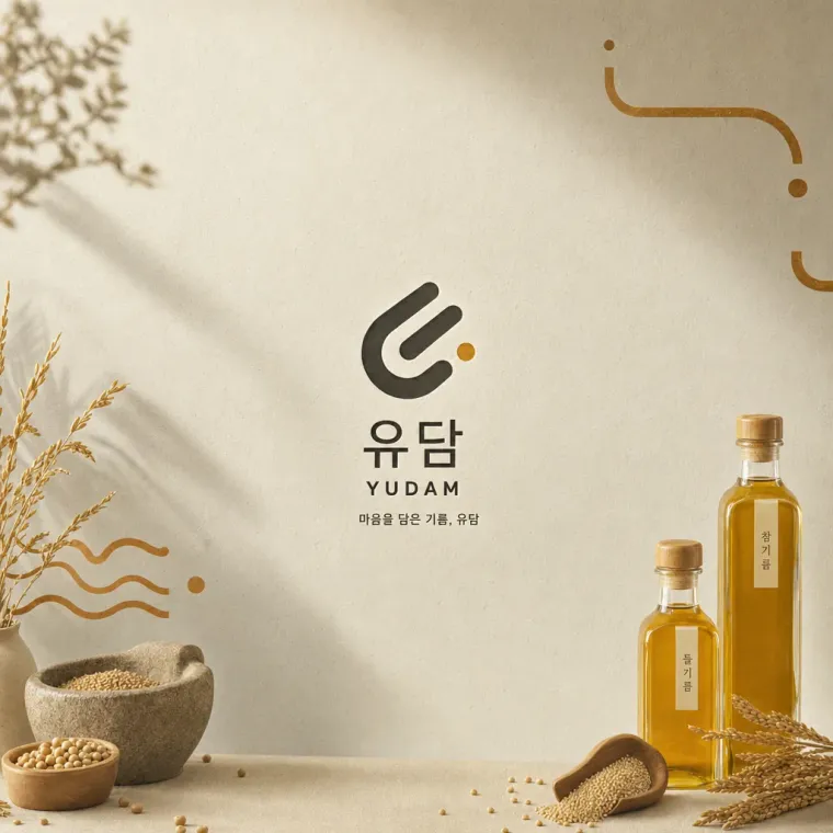 농식품·축산 로고 디자인 — 클래식한 조합형 농식품 브랜드 로고