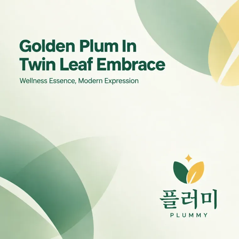 농식품·축산 로고 디자인 — 황매실의 기하학적 맛 농식품 브랜드 로고
