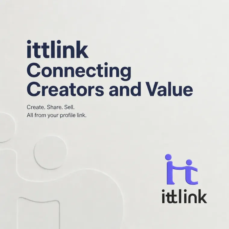 IT·테크 로고 디자인 — 신뢰 위의 연결 IT 서비스 로고