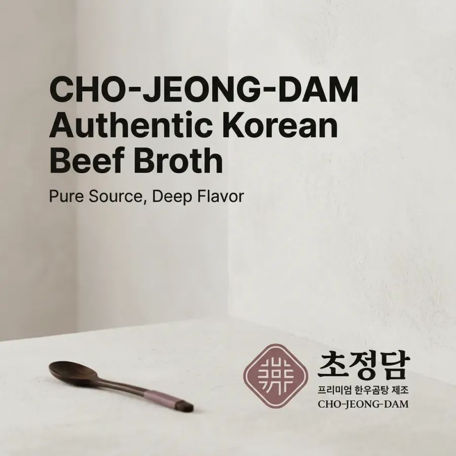 한우곰탕의 진정성을 담은 초정담