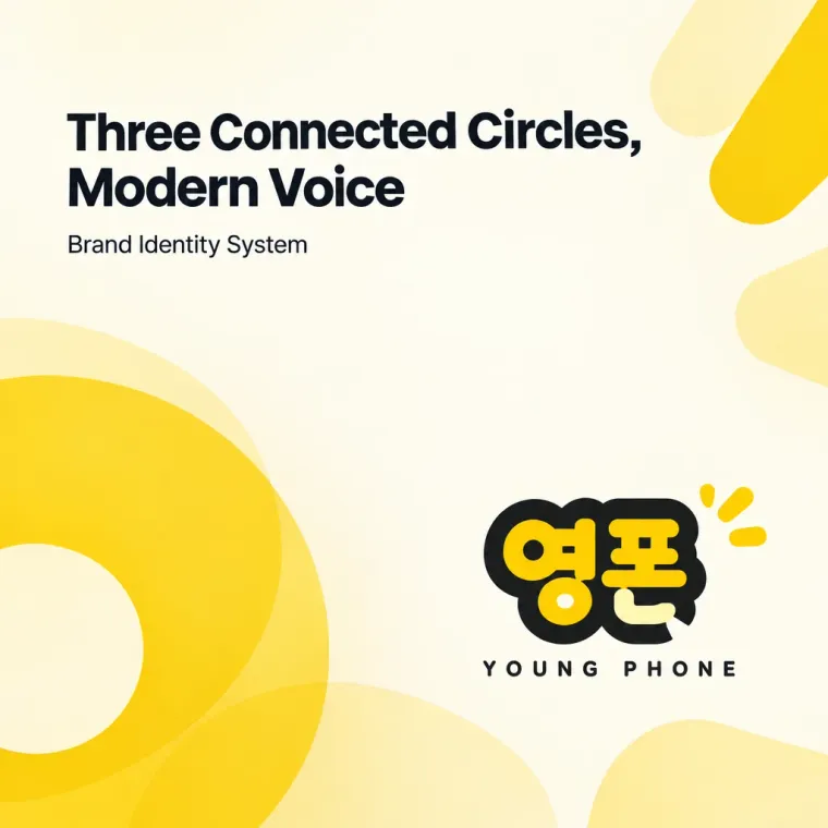 생활·서비스 로고 디자인 — 귀엽고 경쾌한 워드마크 생활 서비스 브랜드 로고
