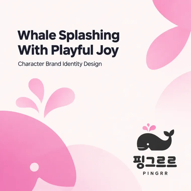 생활·서비스 로고 디자인 — 캐릭터 마스코트 로고 시스템 생활 서비스 브랜드 로고