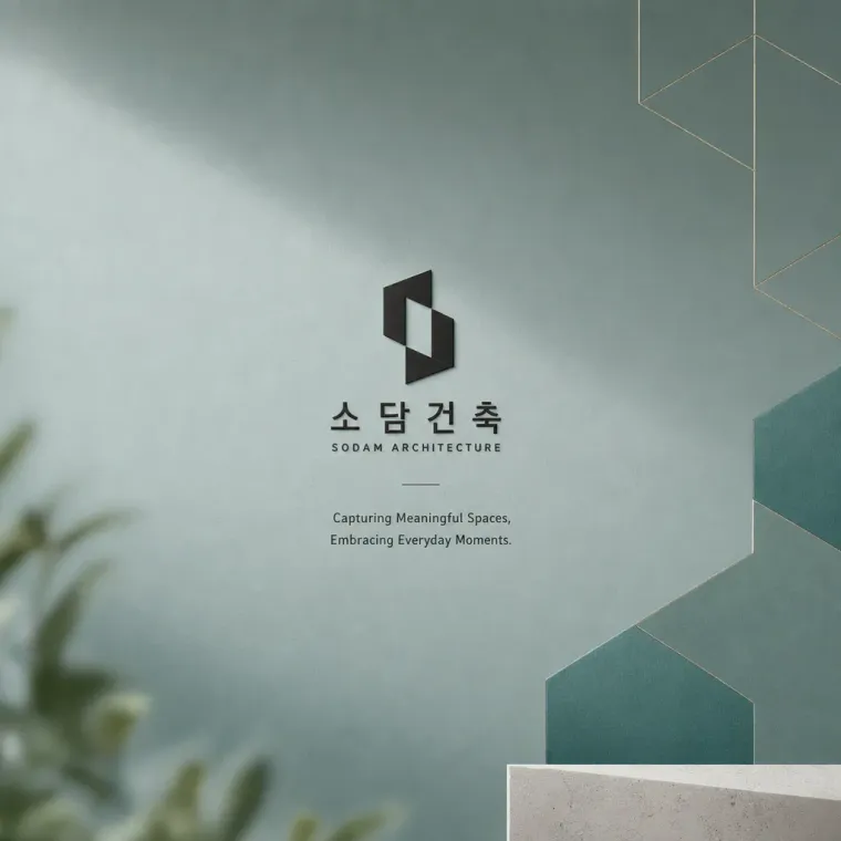 건설·인테리어 로고 디자인 — 소중한 것을 담아내다 건설·인테리어 기업 로고