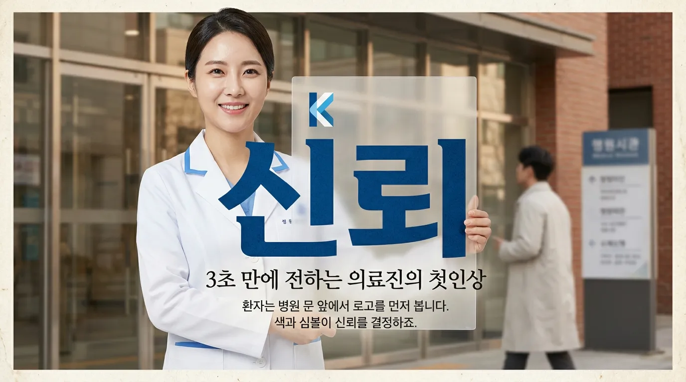 내과 로고 디자인, 환자가 3초 만에 믿는 색·심볼은 따로 있습니다