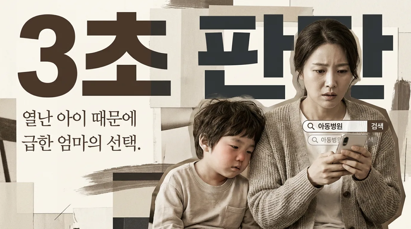 소아과 로고 디자인, 엄마가 3초 안에 거르는 신호 7가지