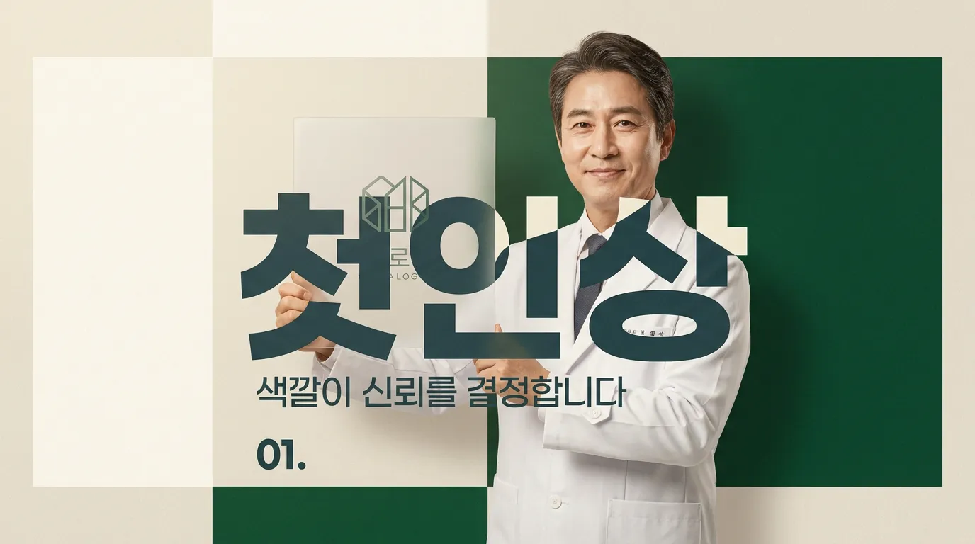 한의원 로고 색깔, 초록·갈색보다 먼저 검토할 1가지