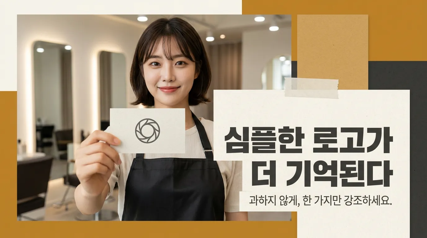 헤어 시술 포트폴리오 사진 사이에 로고가 작게 적용된 인스타그램 프로필 화면