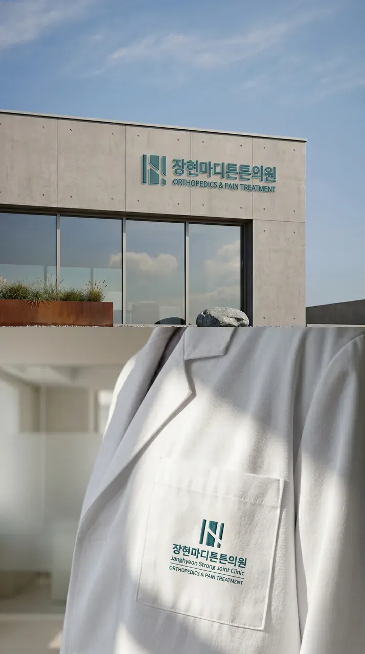 병원·의원 로고 디자인 — 어르신들이 믿고 찾는 튼튼한 치료 병원 로고