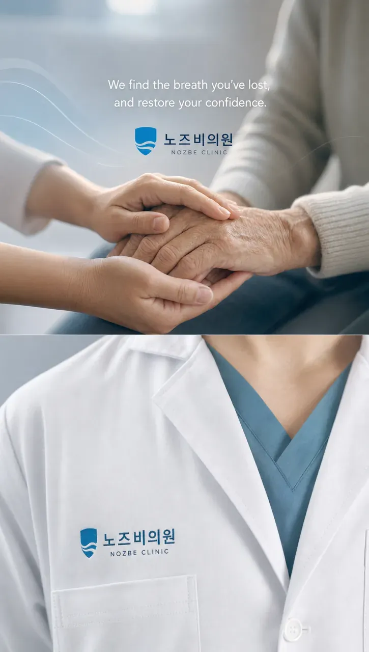 병원·의원 로고 디자인 — 신뢰감 있는 조합형 병원 로고
