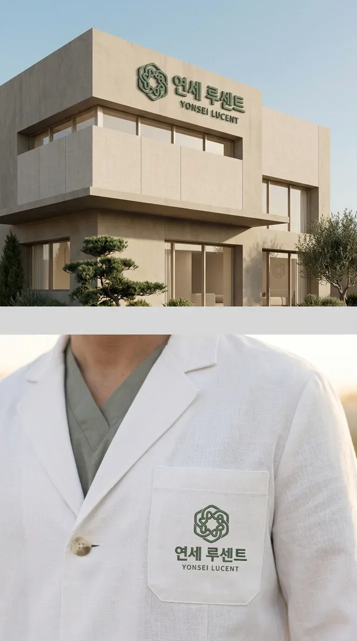 병원·의원 로고 디자인 — 마음의 빛을 되찾는 안전한 공간 병원 로고
