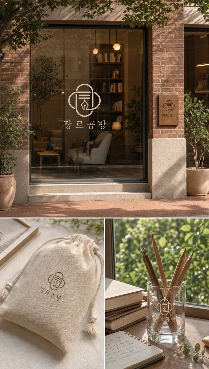 문화·예술·미디어 로고 디자인 — 펜의 선 창작의 정수 문화·예술 브랜드 로고