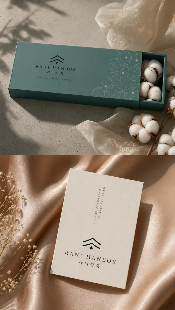 패션·의류 로고 디자인 — 전통과 현대미의 조화 패션 브랜드 로고