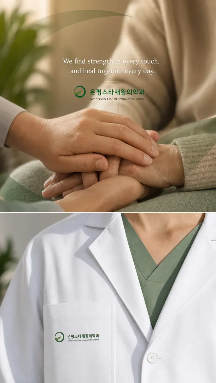 병원·의원 로고 디자인 — 신뢰감 있는 조합형 병원 로고