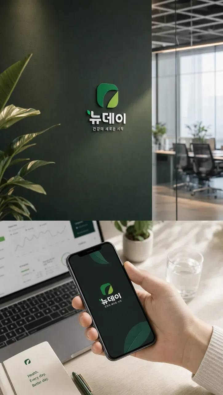 병원·의원 로고 디자인 — 회복의 아침을 여는 심볼 병원 로고