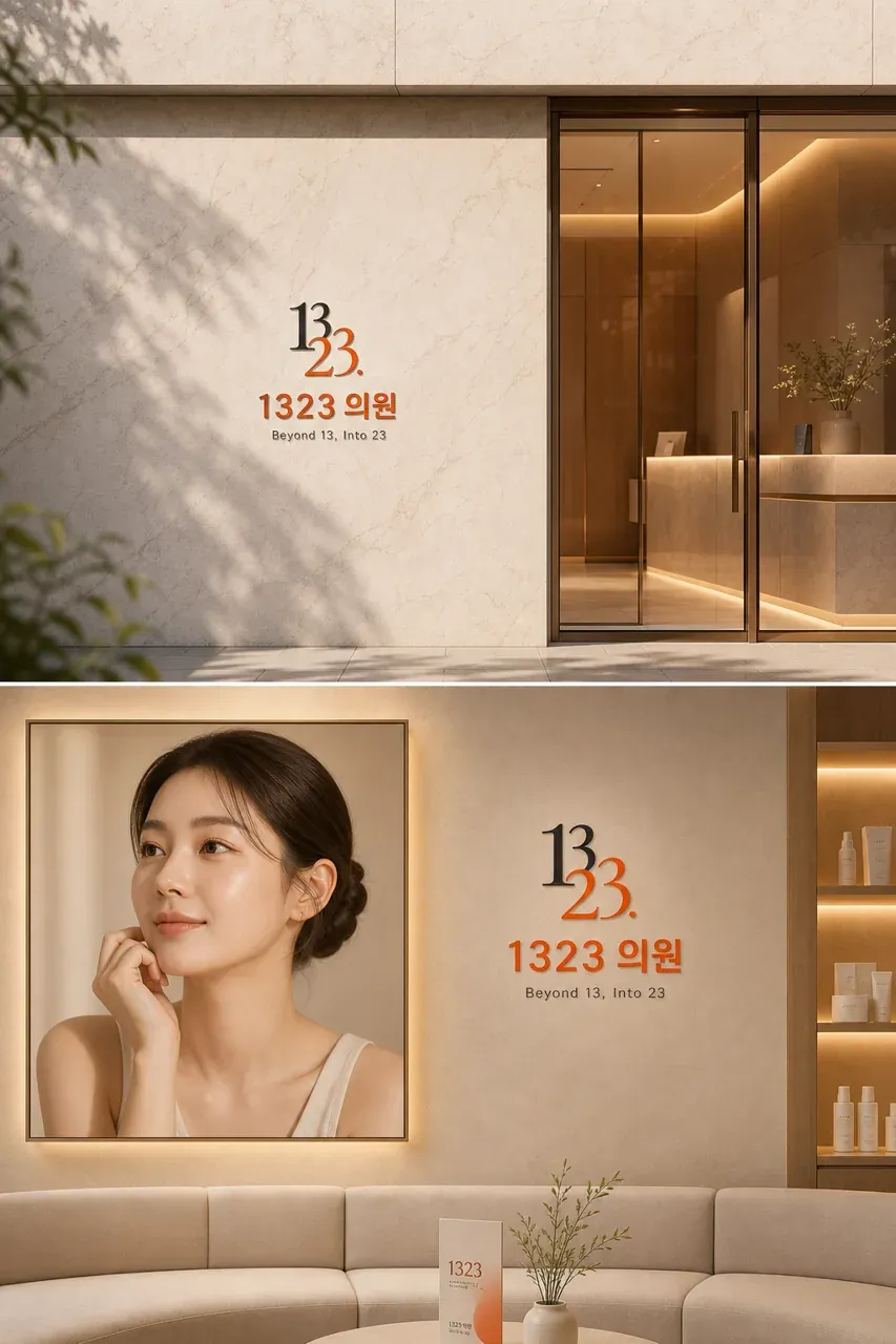 병원·의원 로고 디자인 — 일상의 고민이 내일의 희망이 되는 공간 병원 로고