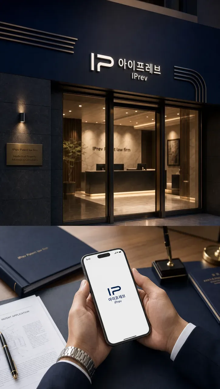 법률·세무·특허 로고 디자인 — 신뢰감 있는 조합형 법률사무소 로고