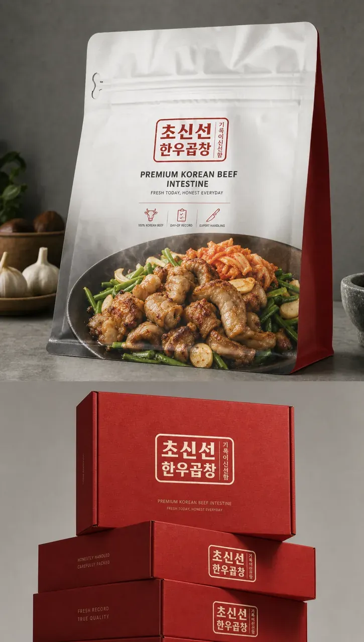 음식점·외식 로고 디자인 — | 정직함의 형태 음식점 로고