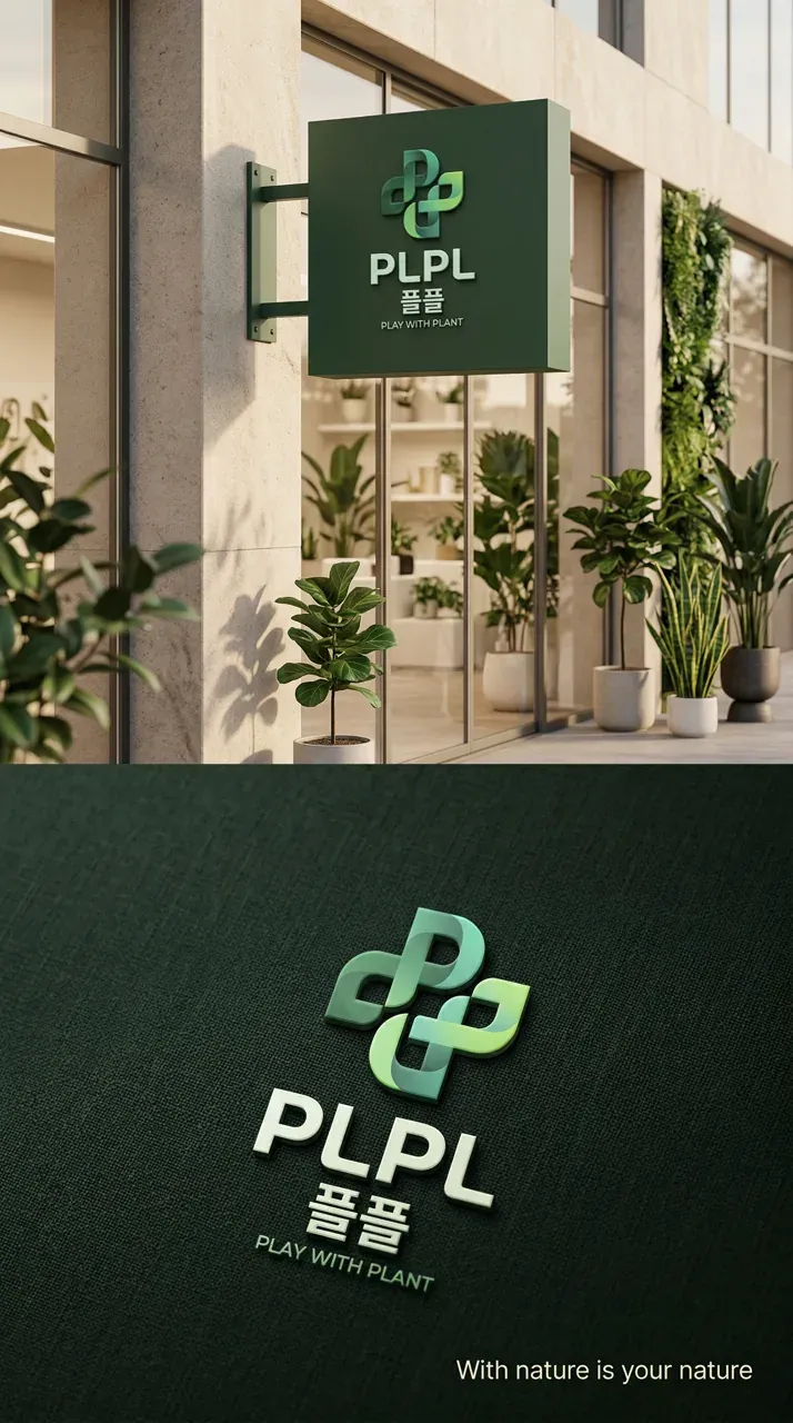 금융·부동산 로고 디자인 — 미니멀한 금융·부동산 기업 로고