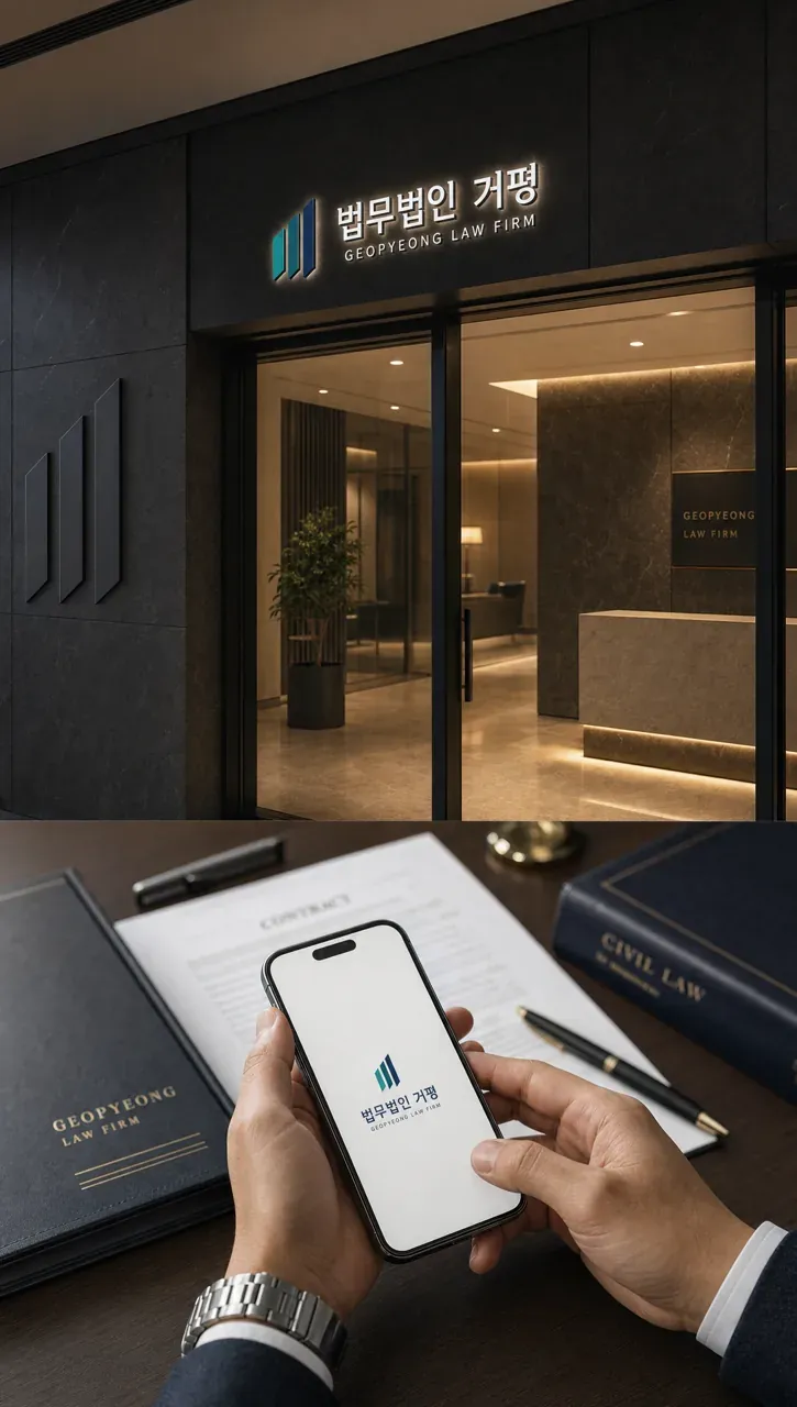 법률·세무·특허 로고 디자인 — 공평함으로 만드는 법률 신뢰 법률사무소 로고