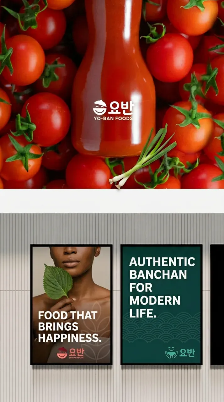 음식점·외식 로고 디자인 — 단골들이 믿고 찾는 행복한 식탁 음식점 로고