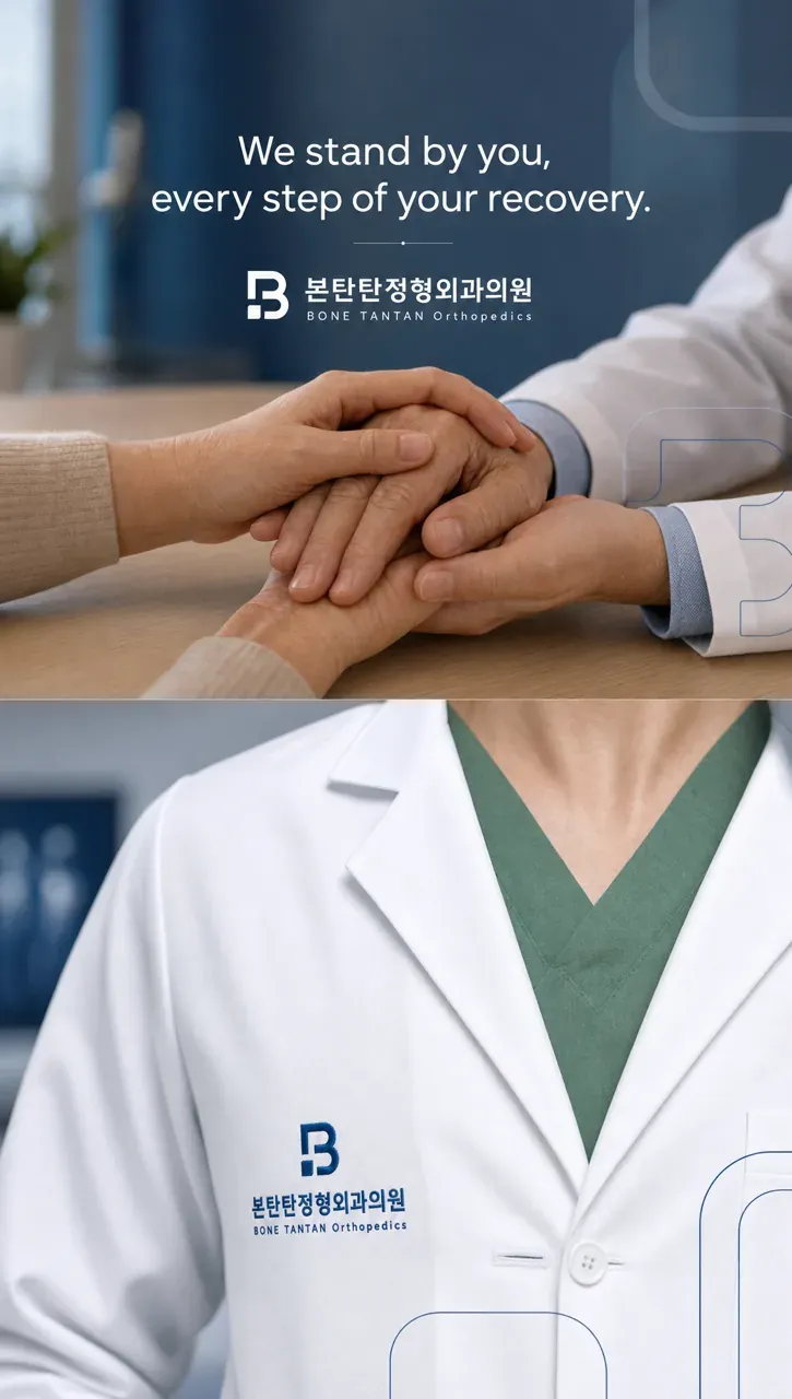 병원·의원 로고 디자인 — 견고한 회복의 기하학 병원 로고