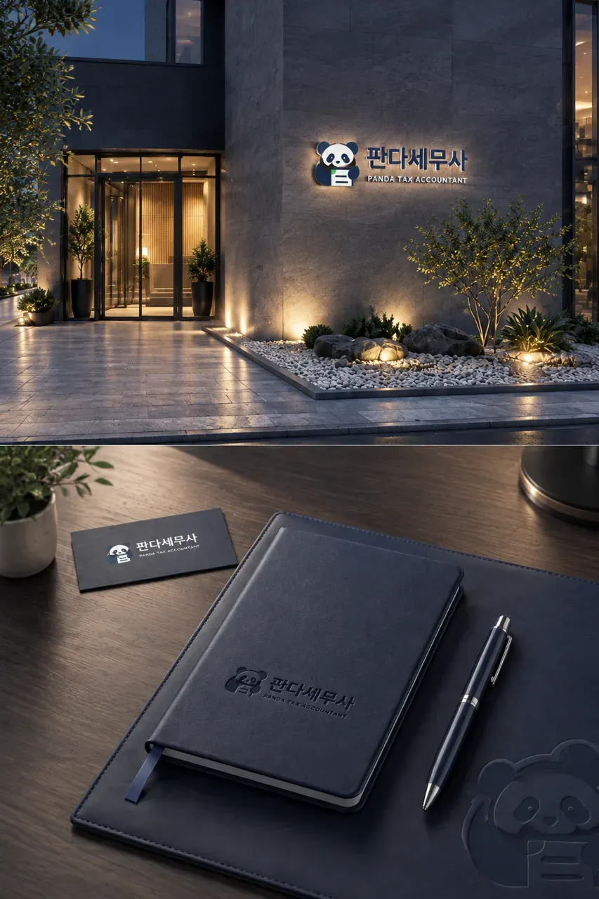 법률·세무·특허 로고 디자인 — 신뢰의 기하학 법률사무소 로고