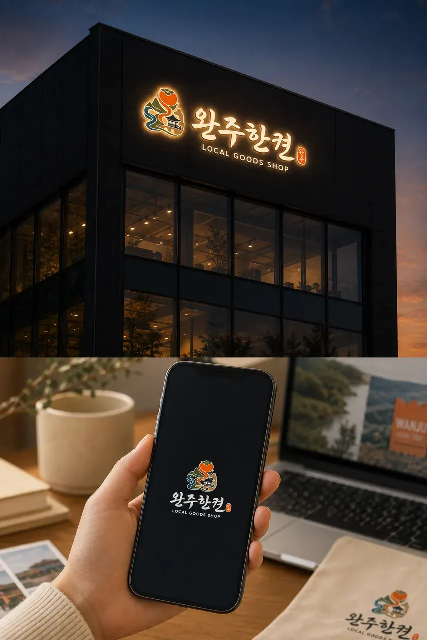 숙박·관광 로고 디자인 — 여행자들이 꼭 찾게 되는 특별한 한켠 숙박·관광 브랜드 로고