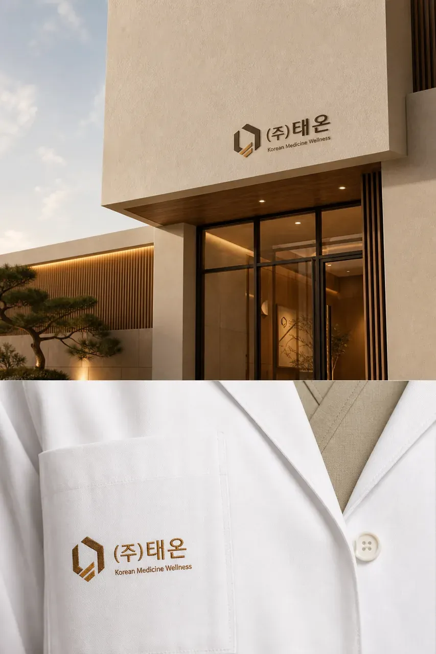 그 외 로고 디자인 — 고객이 느끼는 프리미엄 치유 에너지 브랜드 로고
