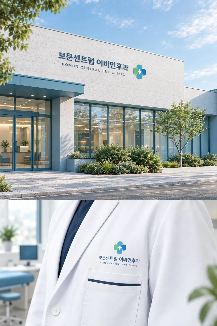 병원·의원 로고 디자인 — 신뢰와 편안함의 중심 병원 로고