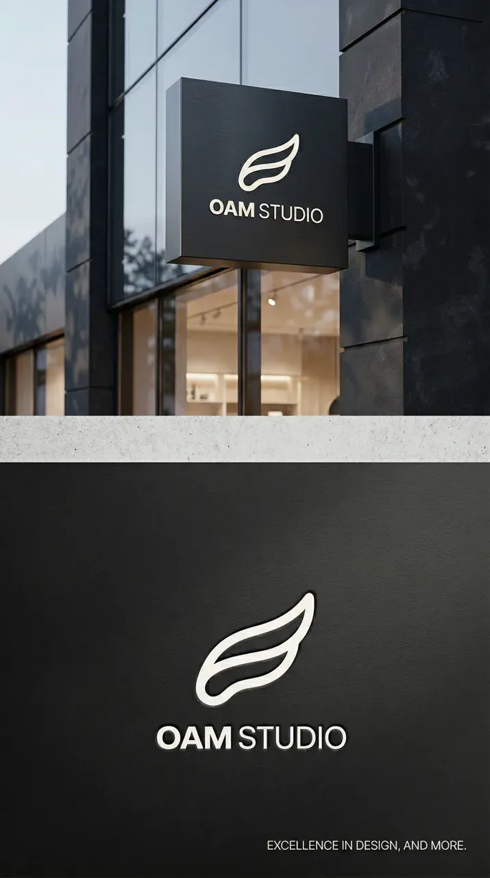 문화·예술·미디어 로고 디자인 — 모던하고 세련된 문화·예술 브랜드 로고
