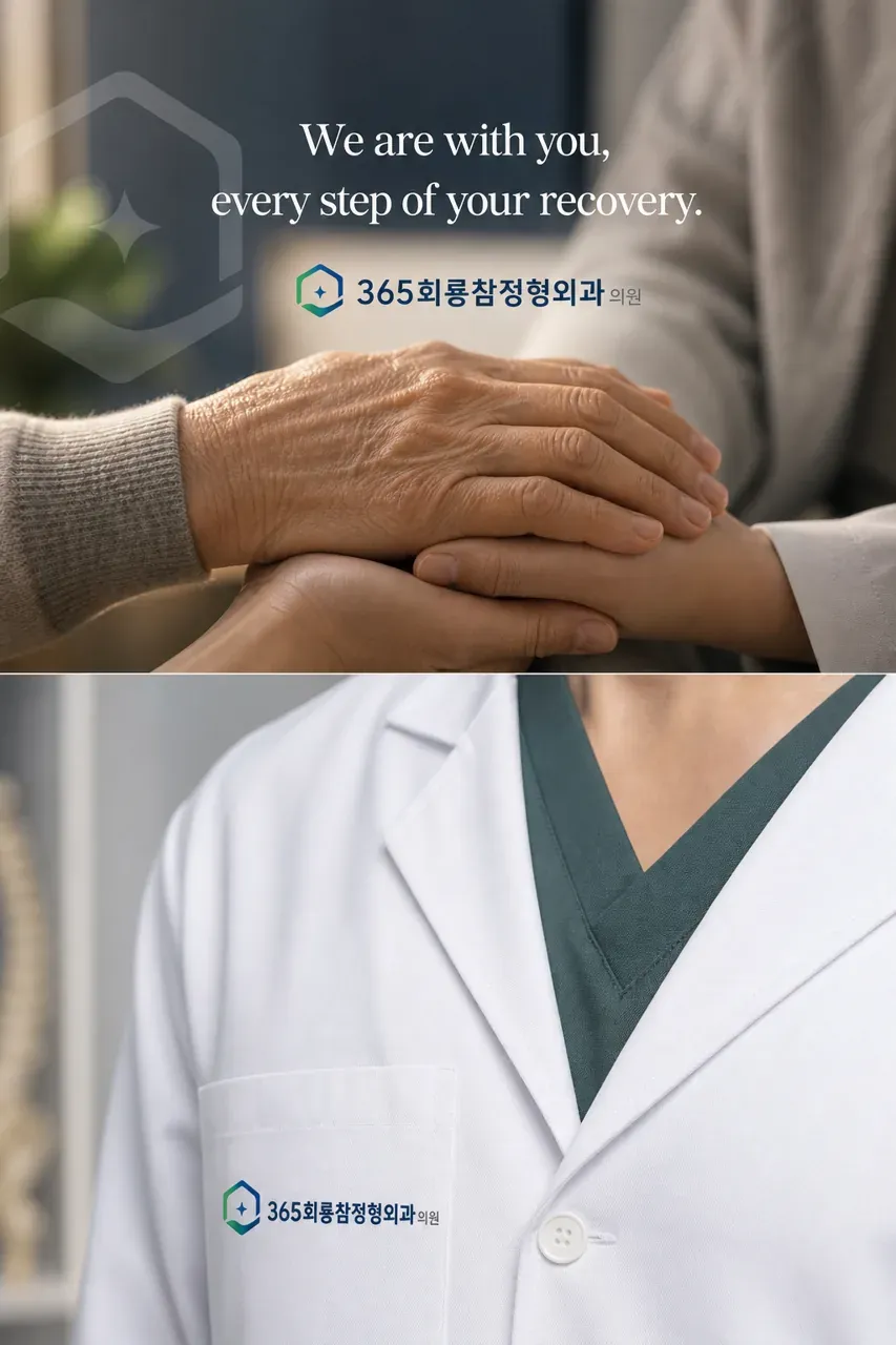 병원·의원 로고 디자인 — 신뢰감 있는 조합형 병원 로고