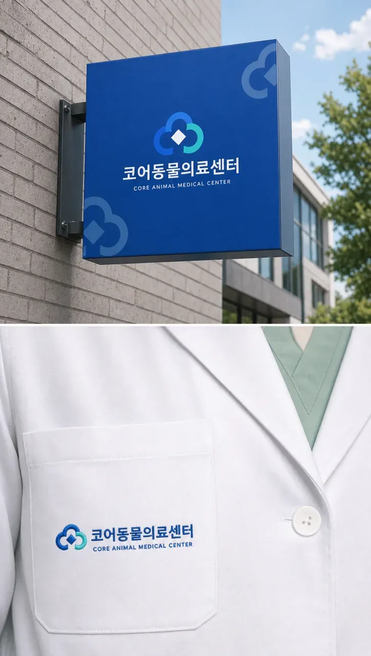 반려동물 로고 디자인 — 신뢰와 친근함을 담은 현대 심볼 반려동물 브랜드 로고