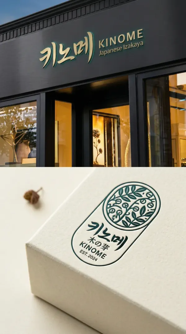 교토 이자카야의 정취를 담은 키노메