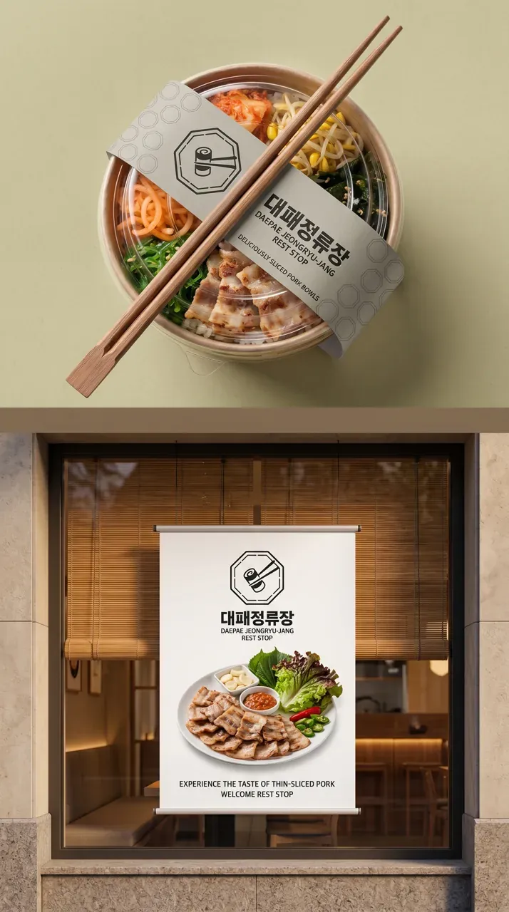 그 외 로고 디자인 — 20대가 찾는 추억 속 그 맛 브랜드 로고